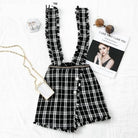 High-Waist Rock mit Träger-wedress.ch-Black-S-wedress.ch