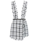 High-Waist Rock mit Träger-wedress.ch-White-S-wedress.ch
